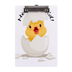 Cute Chick A5 Acrylic Clipboard