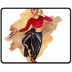 Dance New Fleece Blanket (medium) by RuuGallery10