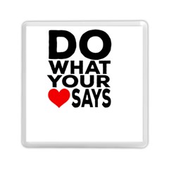 Do What Ur Heart Says Memory Card Reader (square) by RuuGallery10