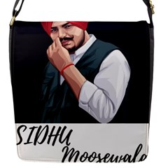 Moosewala Flap Closure Messenger Bag (s) by Mayank