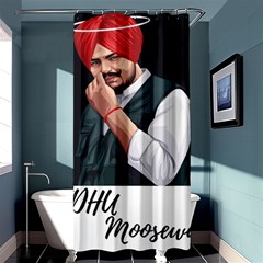 Moosewala Shower Curtain 36  X 72  (stall)  by Mayank