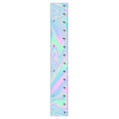 Holographic Abstract In Pastel Growth Chart Height Ruler For Wall