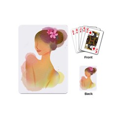 Lady Playing Cards Single Design (mini)