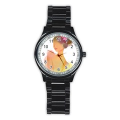 Lady Stainless Steel Round Watch by RuuGallery10