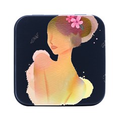 Lady Square Metal Box (black)