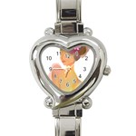 Lady Heart Italian Charm Watch Front