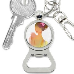 Lady Bottle Opener Key Chain