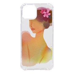 Lady Iphone 14 Tpu Uv Print Case by RuuGallery10