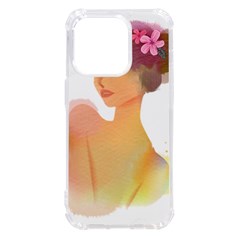 Lady Iphone 14 Pro Tpu Uv Print Case by RuuGallery10