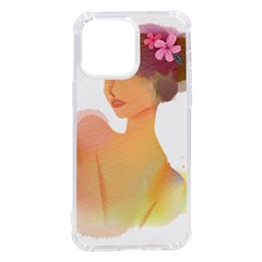 Lady Iphone 14 Pro Max Tpu Uv Print Case by RuuGallery10