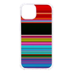 Horizontal Line Colorful Iphone 13 Tpu Uv Print Case