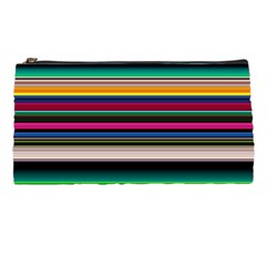 Horizontal Lines Colorful Pencil Case by Grandong