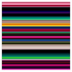 Horizontal Lines Colorful Lightweight Scarf  by Grandong