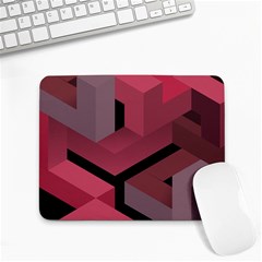 Blocks Abstract Pattern Art Small Mousepad by Grandong