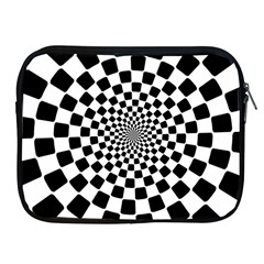 Geomtric Pattern Illusion Shapes Apple Ipad 2/3/4 Zipper Cases by Grandong