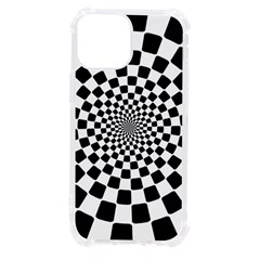 Geomtric Pattern Illusion Shapes Iphone 13 Mini Tpu Uv Print Case by Grandong