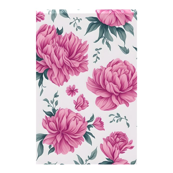 Pattern Flowers Texture Design Shower Curtain 48  x 72  (Small) 