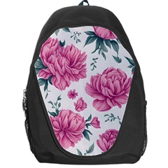 Pattern Flowers Texture Design Backpack Bag by Grandong