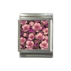 Plum Blossom Blossom Italian Charm (13mm) by Grandong