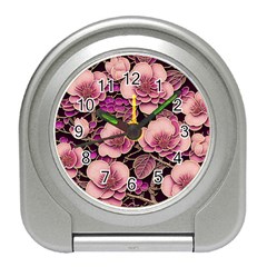 Plum Blossom Blossom Travel Alarm Clock by Grandong