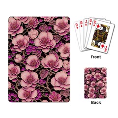 Plum Blossom Blossom Playing Cards Single Design (rectangle) by Grandong