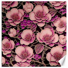 Plum Blossom Blossom Canvas 20  X 20  by Grandong