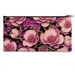 Plum Blossom Blossom Pencil Case Back