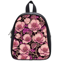 Plum Blossom Blossom School Bag (small) by Grandong