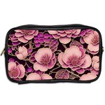 Plum Blossom Blossom Toiletries Bag (Two Sides) Back