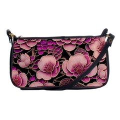 Plum Blossom Blossom Shoulder Clutch Bag by Grandong