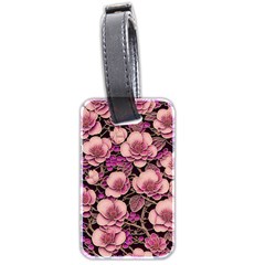 Plum Blossom Blossom Luggage Tag (two Sides) by Grandong