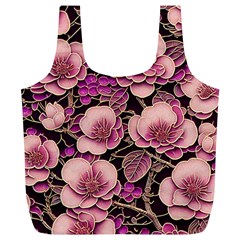 Plum Blossom Blossom Full Print Recycle Bag (xl) by Grandong