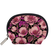 Plum Blossom Blossom Accessory Pouch (small) by Grandong