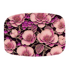 Plum Blossom Blossom Mini Square Pill Box by Grandong