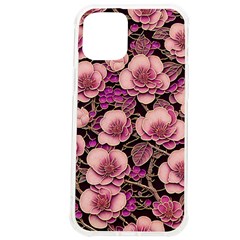 Plum Blossom Blossom Iphone 12 Pro Max Tpu Uv Print Case by Grandong