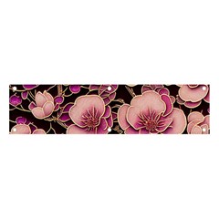 Plum Blossom Blossom Banner And Sign 4  X 1  by Grandong