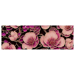 Plum Blossom Blossom Banner And Sign 9  X 3  by Grandong