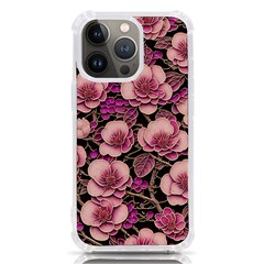 Plum Blossom Blossom Iphone 13 Pro Tpu Uv Print Case by Grandong