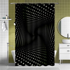 Abstract Art Backdrop Background Pattern Shower Curtain 48  X 72  (small)  by Grandong