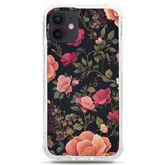 Flower Pattern Iphone 12 Mini Tpu Uv Print Case	 by Grandong