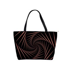 Wave Curve Abstract Art Backdrop Classic Shoulder Handbag by Grandong