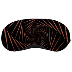 Wave Curve Abstract Art Backdrop Sleep Mask by Grandong