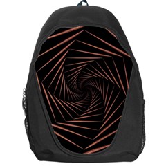 Wave Curve Abstract Art Backdrop Backpack Bag by Grandong