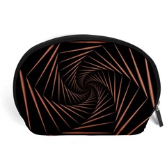 Wave Curve Abstract Art Backdrop Accessory Pouch (large) by Grandong