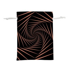 Wave Curve Abstract Art Backdrop Lightweight Drawstring Pouch (l) by Grandong