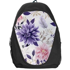 Flowers Pattern Floral Backpack Bag by Grandong