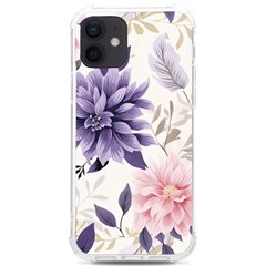 Flowers Pattern Floral Iphone 12/12 Pro Tpu Uv Print Case by Grandong