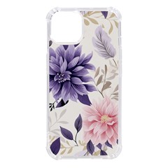 Flowers Pattern Floral Iphone 14 Tpu Uv Print Case by Grandong