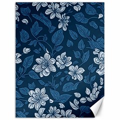 Pattern Flowers Design Nature Canvas 12  X 16  by Grandong