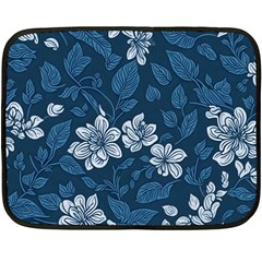 Pattern Flowers Design Nature Two Sides Fleece Blanket (mini) by Grandong